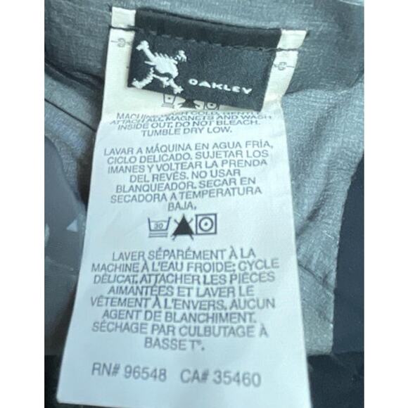 Oakley Sethmo 3L Gore-Tex Pro Shell Showboarding Ski Jacket Black XL 41150 - Picture 7 of 10